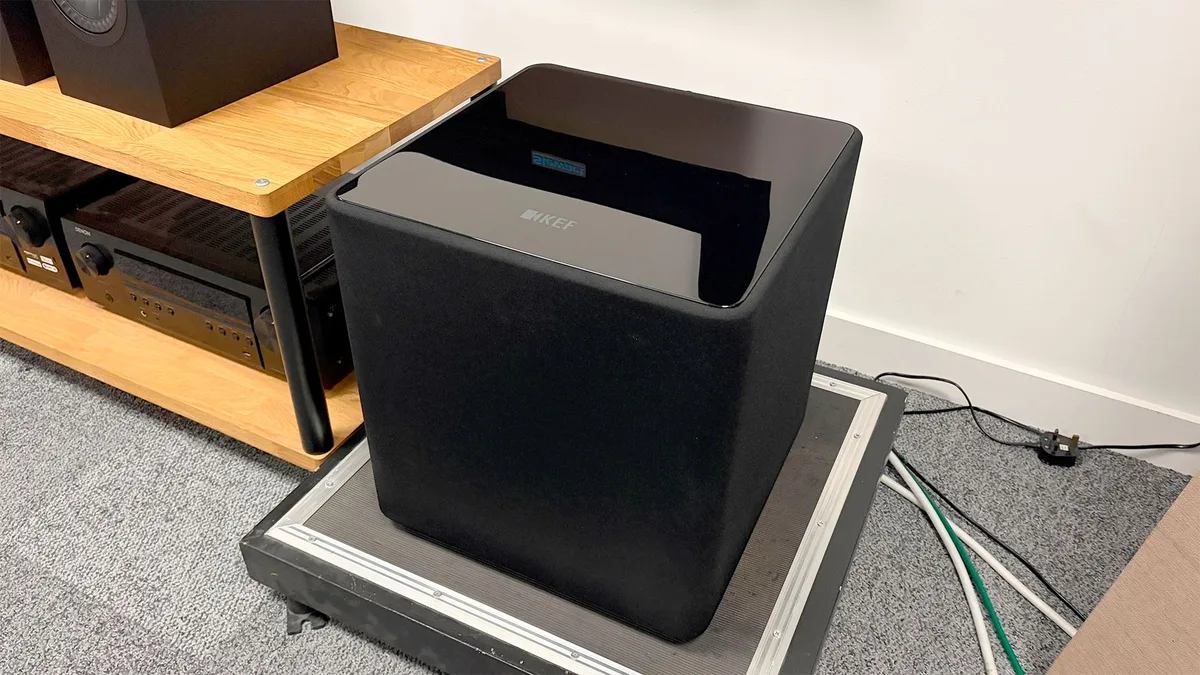  This punchy KEF subwoofer is part of an Award-winning system – and now it's 25% off 