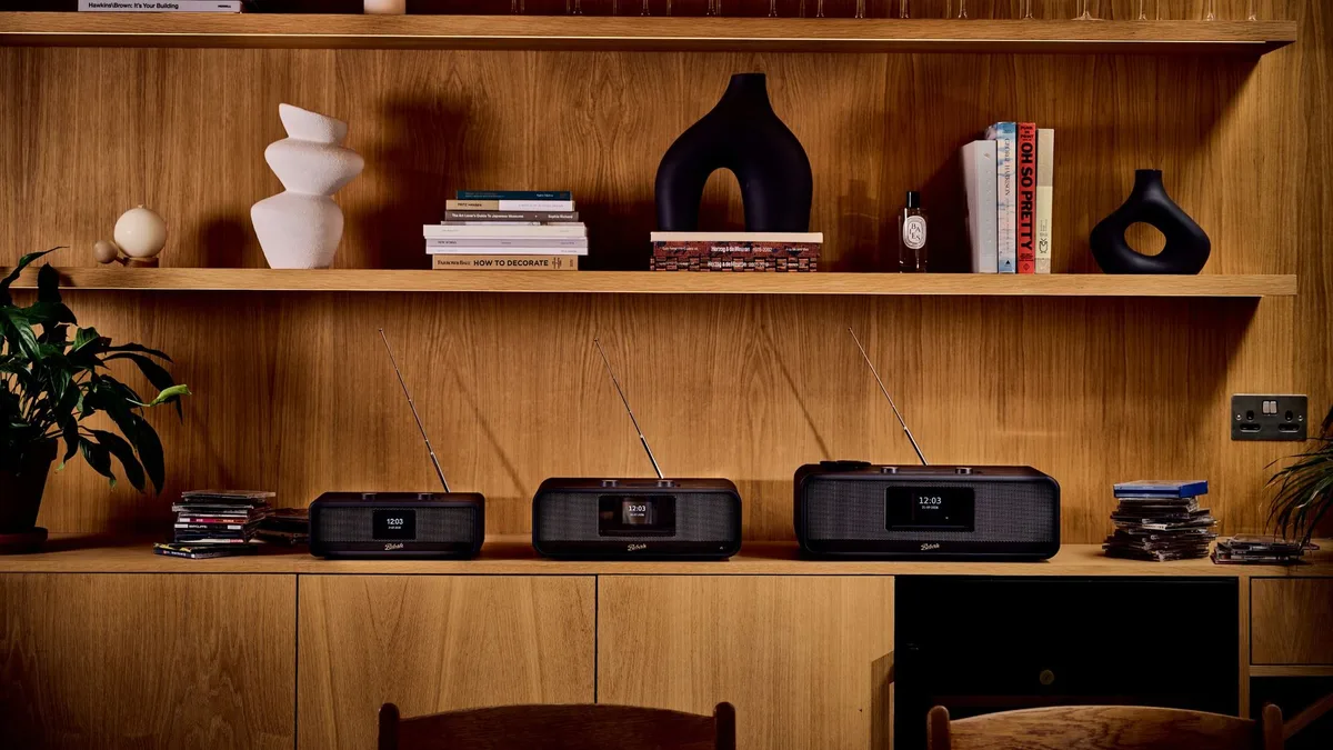  Roberts’ new collection of all-in-one stereo systems brings together the “ritual of physical listening and the convenience of modern technology” 