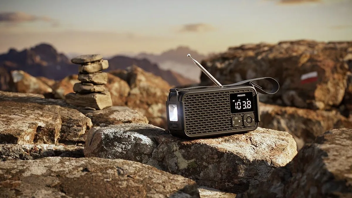  Philips' durable portable radio is built to survive the apocalypse – or at least a wet weekend camping trip 
