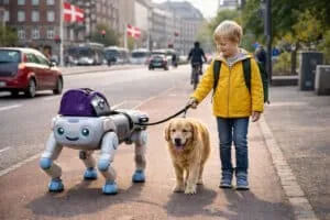 Robot tager over: Asta lufter din hund – og henter dine børn (Aprilsnar)