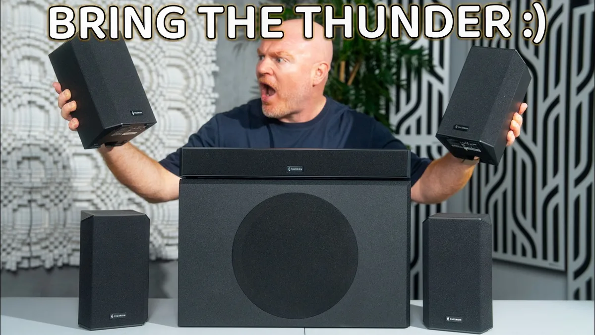 AFFORDABLE AWESOME Wireless speakers subwoofer Dolby ATMOS System