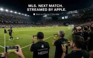 Apple tager nyt skridt: MLS-kamp bliver filmet udelukkende med iPhone 17 Pro