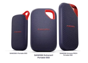 SanDisk lancerer nye bærbare SSD’er med markant hurtigere hastigheder