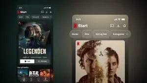 Netflix lancerer vertikale videoer i Danmark – nyt mobilfeed minder om TikTok