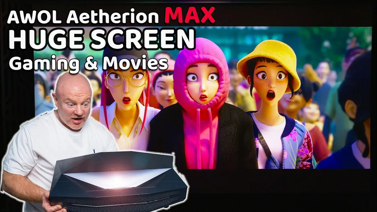 Gaming, Movies, TV to the MAX! NEW AWOL Vision Aetherion does it all