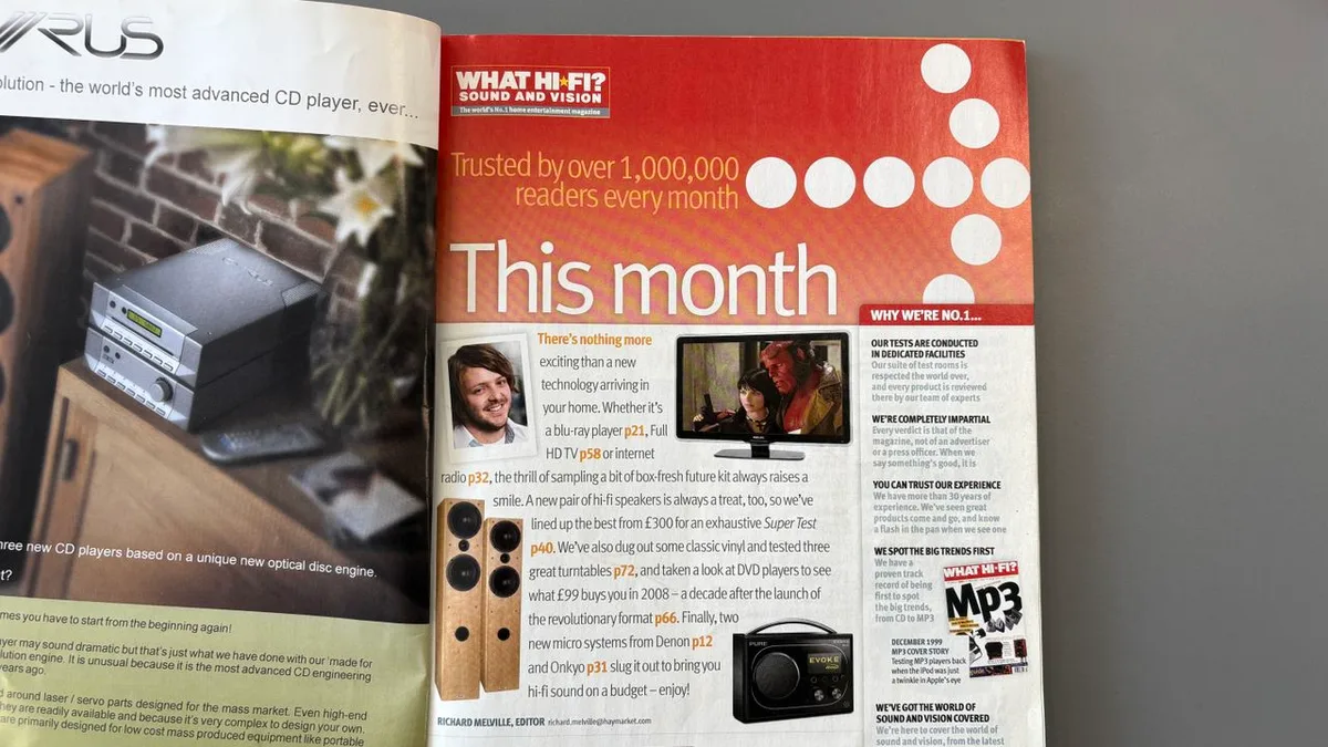  I edited What Hi-Fi? in the late 2000s and saw Sony launch a dancing egg, headphones go mainstream, and the launch of a revolutionary (and divisive) music service 