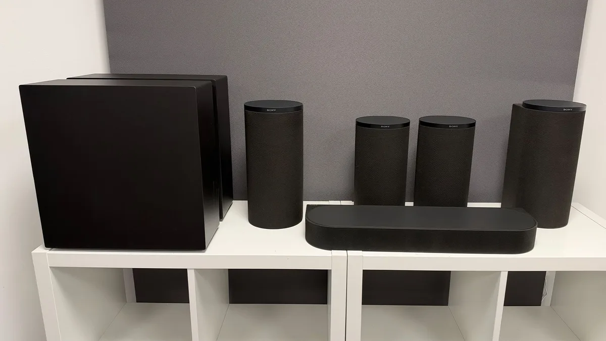  Sony Bravia Theatre Trio + Rear 9 and Sub 9 