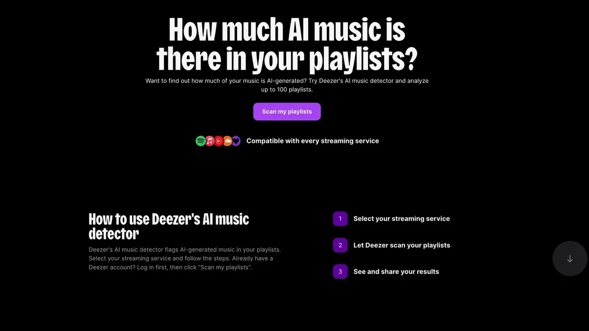 How much of your playlist is AI-generated? Find out with Deezer’s new AI music detector 