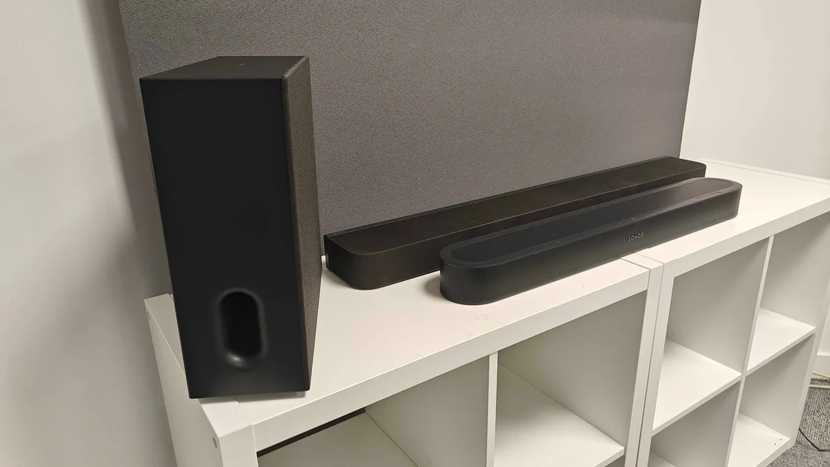  I put two mid-range Dolby Atmos soundbars head to head – and it's clear which one is best for your living room 