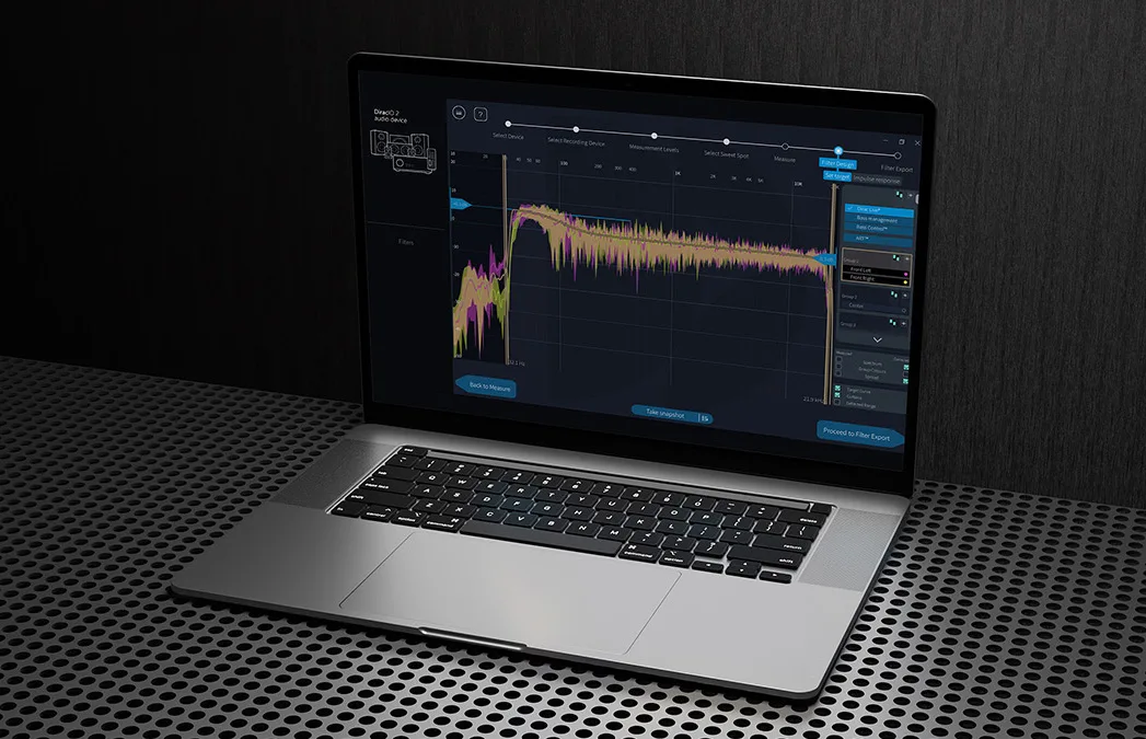 Dirac Live ART room-correction software for PC and Mac