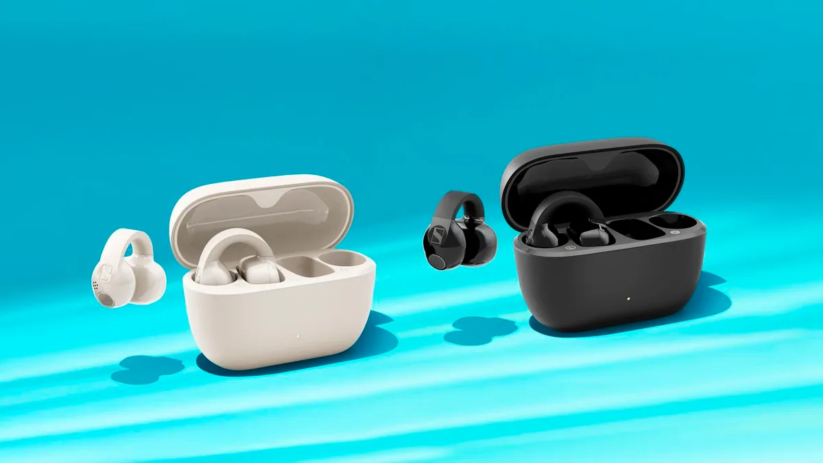  Sennheiser joins the clip-on craze with its comfort-focused open earbuds 