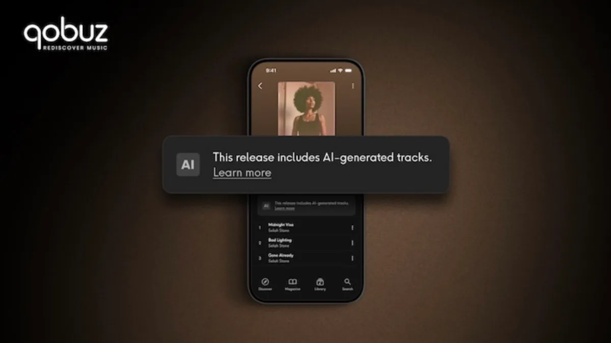  Qobuz has started tagging AI music – but is anybody listening to it anyway? 