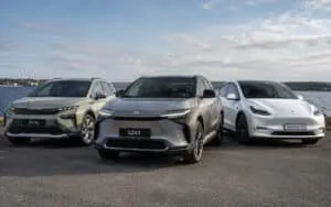 Toyota bZ4X overtager førstepladsen: Her er Danmarks 10 mest populære biler i juli