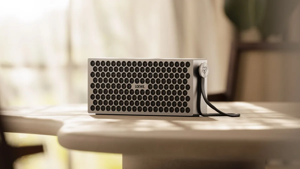  Loewe's snazzy-looking Bluetooth speaker promises "exceptional acoustic power", but comes at a premium price 