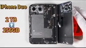 VIDEO: Kinesisk reparatør opgraderer iPhone Duo fra 256 GB til 2 TB dagen efter lanceringen