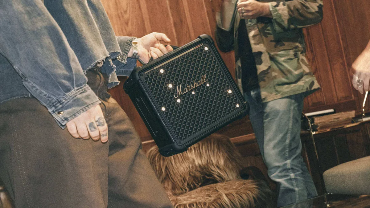  Marshall’s premium Bluetooth speaker is built to get the party started – and keep it going long into the night 