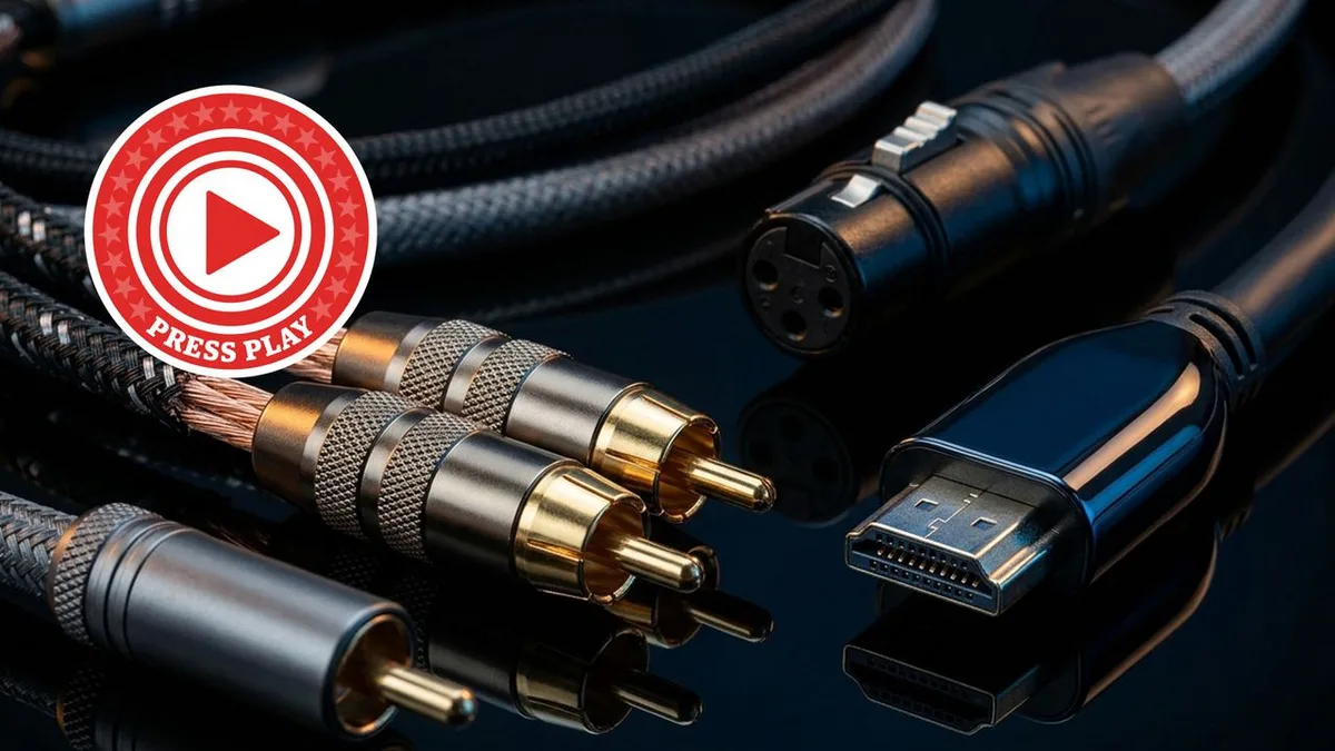  Quiz! Can you name all the types of hi-fi and AV cables from the photos? 