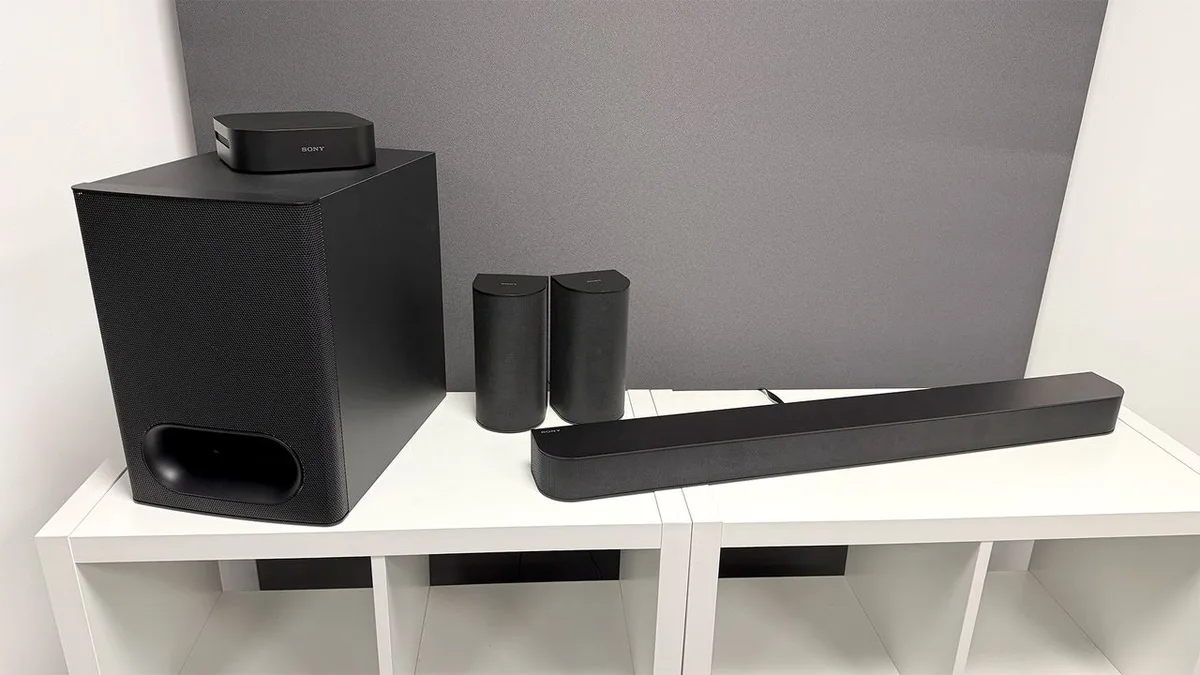  Want the benefits of both a wired and wireless soundbar system? This oddball Atmos set has both – and it's on sale 