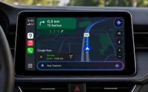 Gemini rykker ind i Google Maps på Apple CarPlay