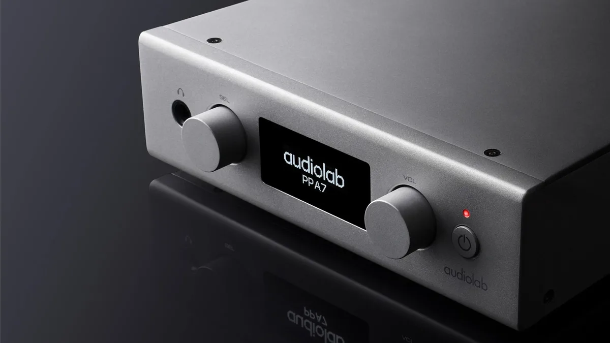  Audiolab’s new phono stage “brings vinyl playback into the modern listening age” with a headphone amp, Bluetooth and USB recording 