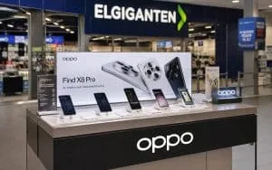 OPPO rykker ind hos Elgiganten i Danmark