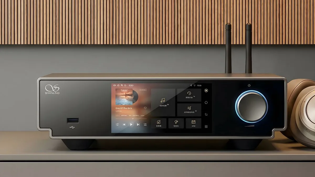  Shanling’s SM90 DAC is a compact, do-it-all music streamer 