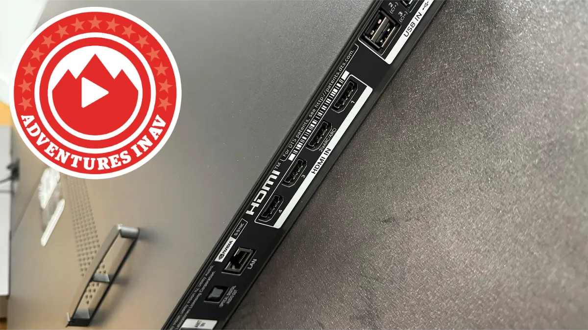  Adventures in AV: I'm a home cinema expert, and even I get caught out by this simple cable issue 