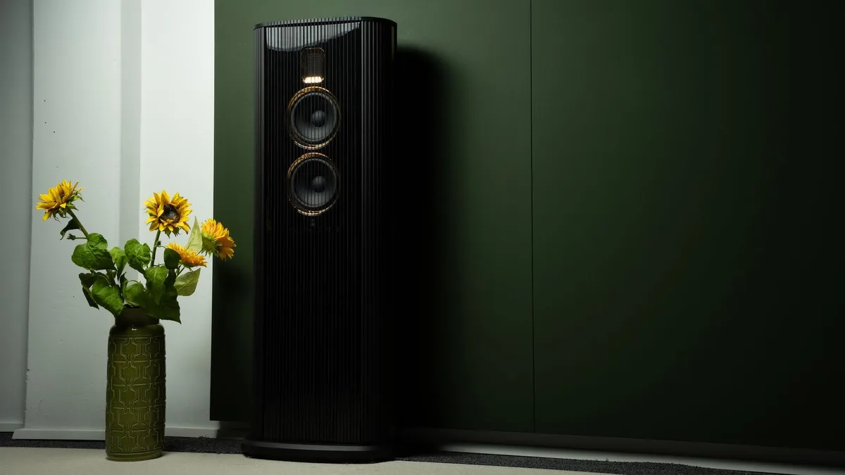  Steinway's new entry-level floorstander promises room-filling sound from a slender cabinet 