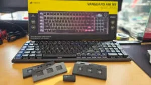 Test: Corsairs nye vidundertastatur er plaget af børnesygdomme